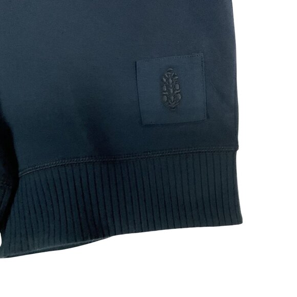 NWOT Free People Movement High Rise Slim Biker Fit Shorts, size medium, Navy blu - Picture 4 of 14